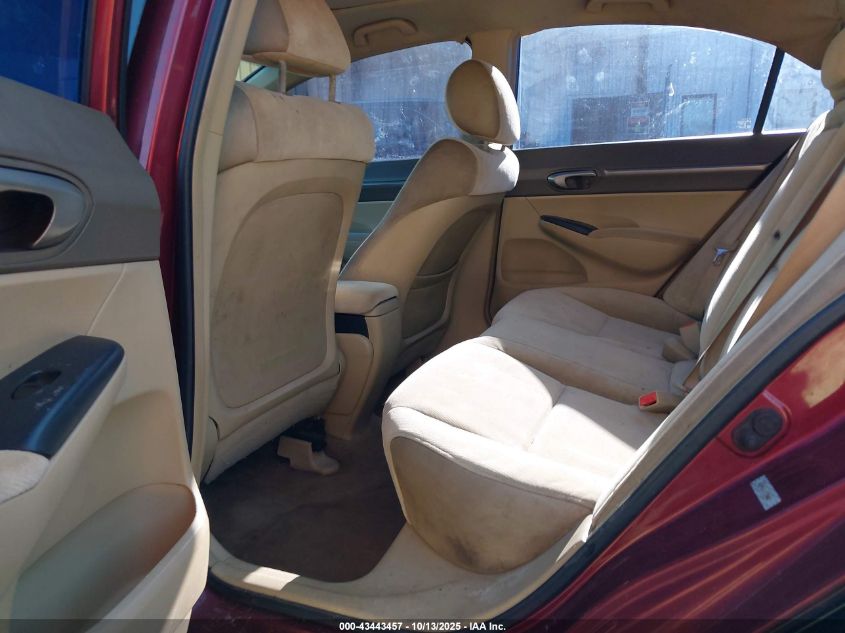 2006 Honda Civic Ex VIN: 1HGFA168X6L140124 Lot: 43443457