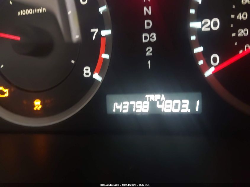 2011 Honda Accord 2.4 Ex-L VIN: 1HGCP2F80BA126245 Lot: 43443469