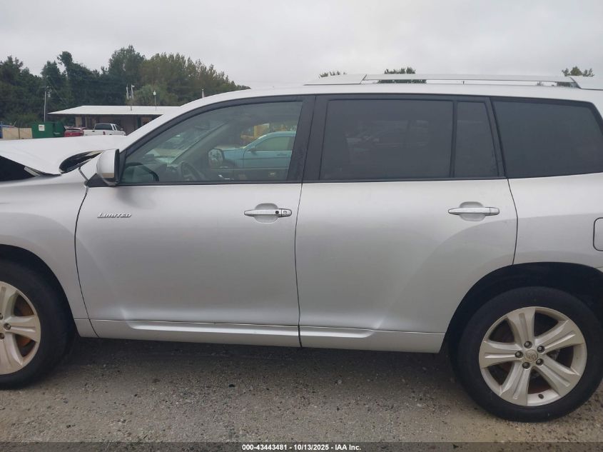 2010 Toyota Highlander Limited V6 VIN: JTEDK3EH2A2154836 Lot: 43443481