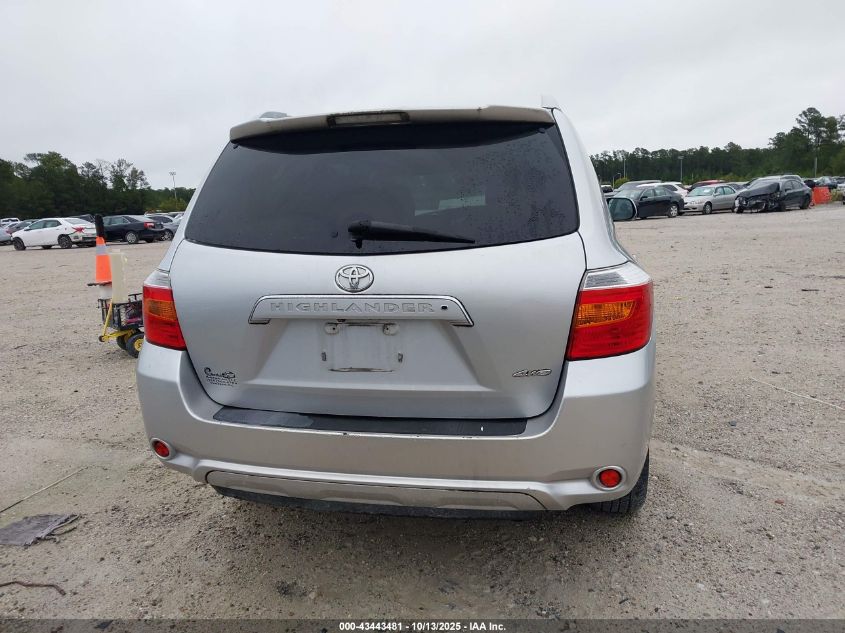 2010 Toyota Highlander Limited V6 VIN: JTEDK3EH2A2154836 Lot: 43443481