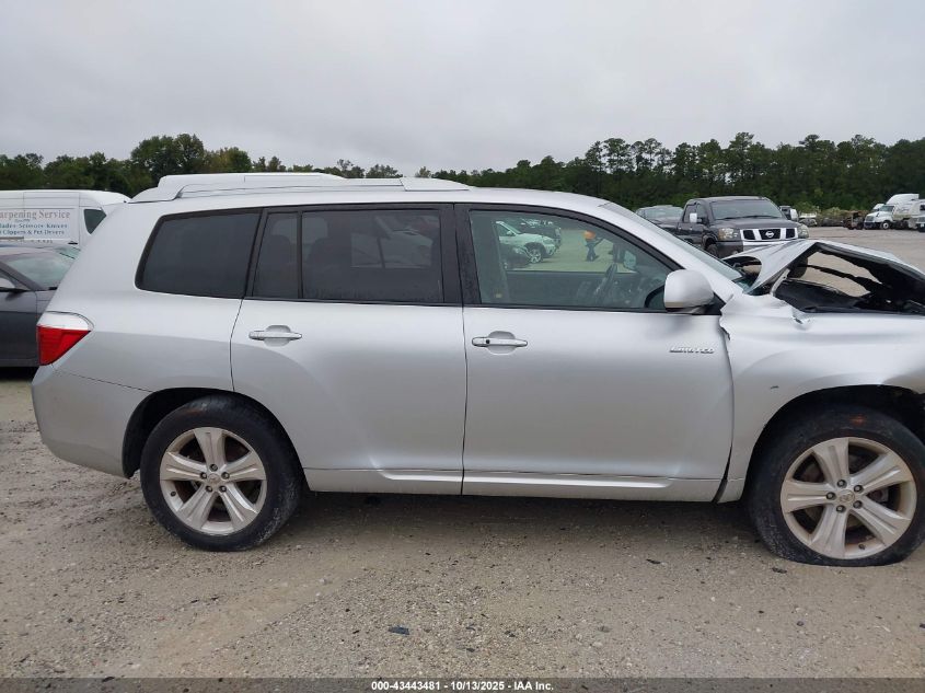 2010 Toyota Highlander Limited V6 VIN: JTEDK3EH2A2154836 Lot: 43443481