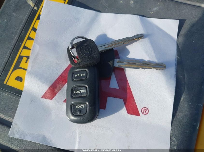 2004 Toyota Matrix Xr VIN: 2T1KR32E54C185389 Lot: 43443507