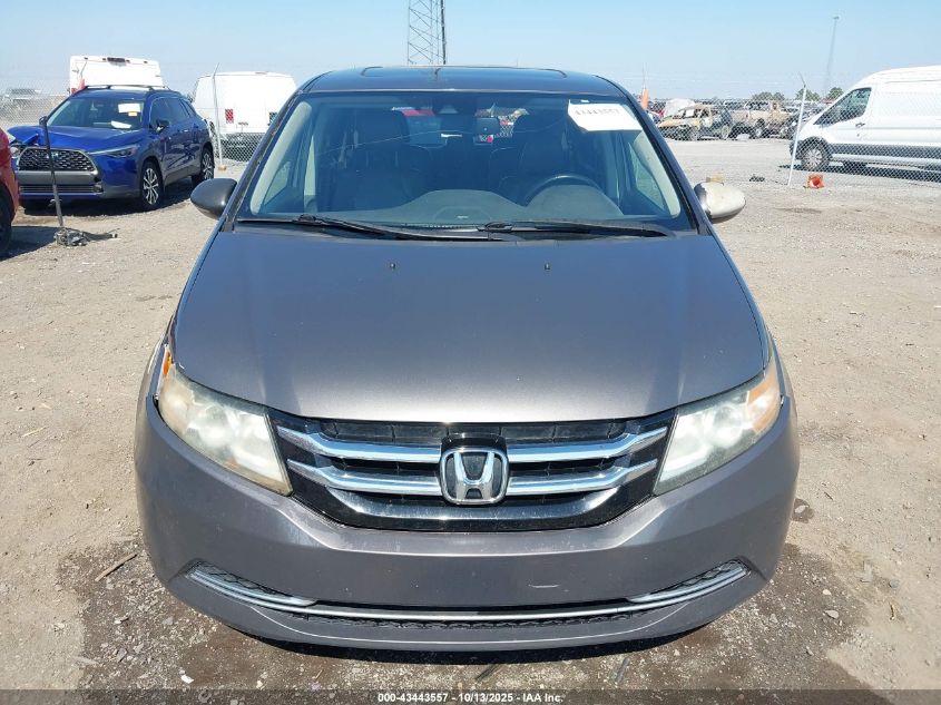 2014 Honda Odyssey Ex-L VIN: 5FNRL5H65EB067562 Lot: 43443557
