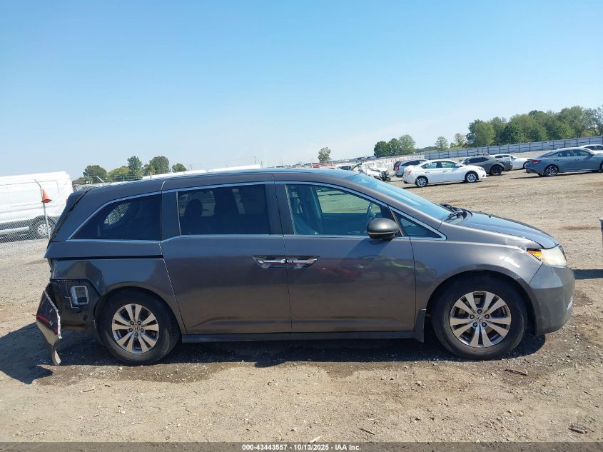 2014 Honda Odyssey Ex-L VIN: 5FNRL5H65EB067562 Lot: 43443557