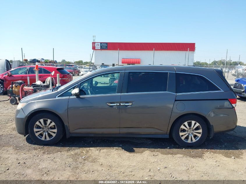 2014 Honda Odyssey Ex-L VIN: 5FNRL5H65EB067562 Lot: 43443557