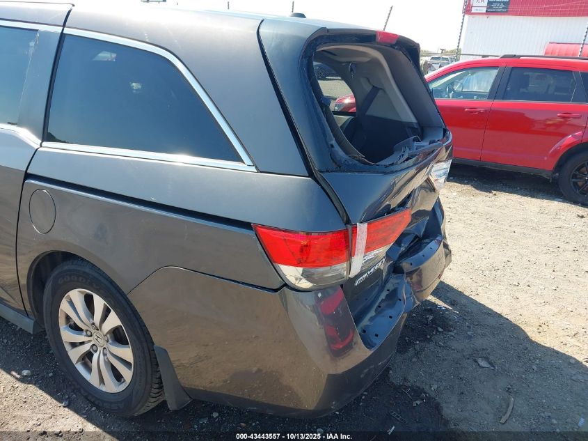 2014 Honda Odyssey Ex-L VIN: 5FNRL5H65EB067562 Lot: 43443557