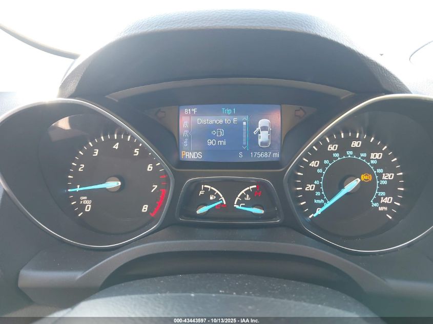 2014 Ford Escape Se VIN: 1FMCU0GX4EUD92917 Lot: 43443597