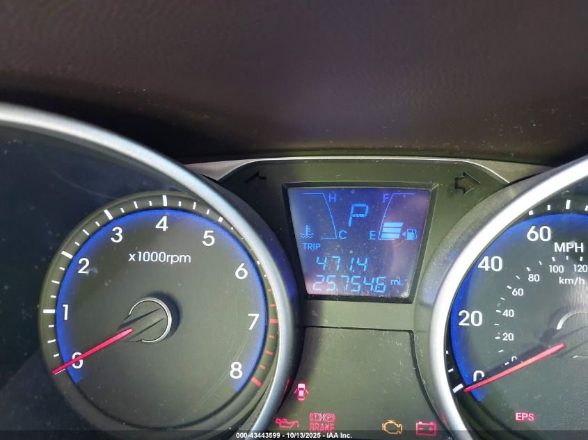 2013 Hyundai Tucson Gls VIN: KM8JUCAC9DU678209 Lot: 43443599