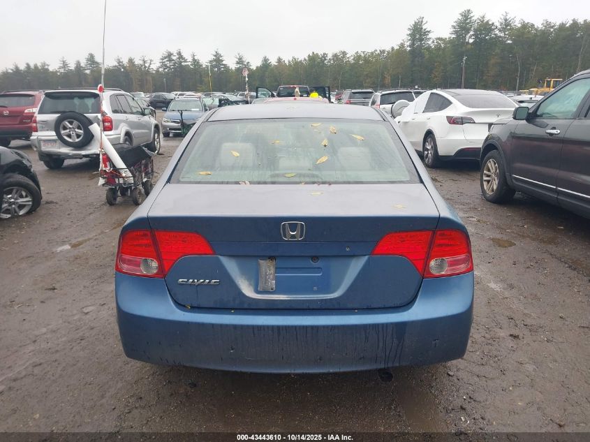 2006 Honda Civic Ex VIN: 2HGFA15886H528547 Lot: 43443610