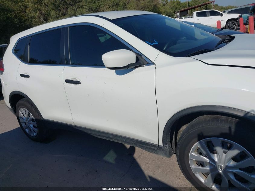 2016 Nissan Rogue S VIN: KNMAT2MV8GP738076 Lot: 43443635