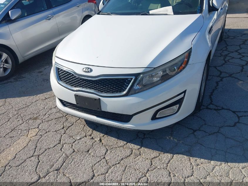 2015 Kia Optima Lx VIN: 5XXGM4A72FG361176 Lot: 43443669