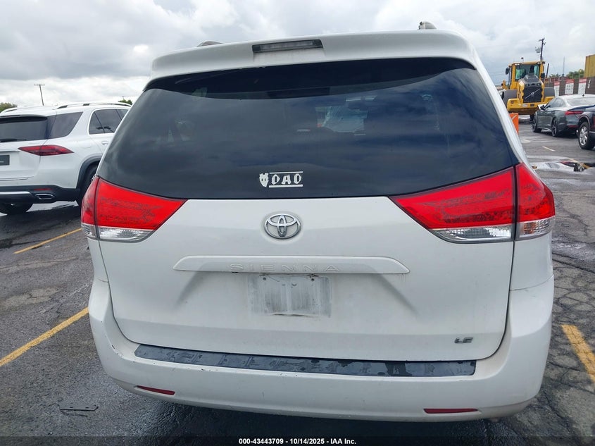 2014 Toyota Sienna Le V6 8 Passenger VIN: 5TDKK3DC4ES489483 Lot: 43443709