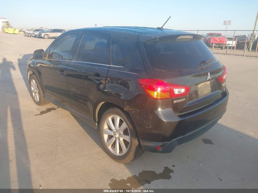2015 Mitsubishi Outlander Sport Se VIN: 4A4AP4AU3FE048346 Lot: 43443748