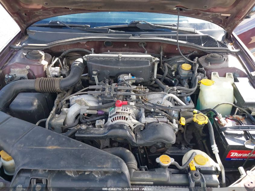 2001 Subaru Legacy L VIN: 4S3BE635417205575 Lot: 43443752