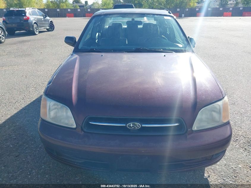 2001 Subaru Legacy L VIN: 4S3BE635417205575 Lot: 43443752