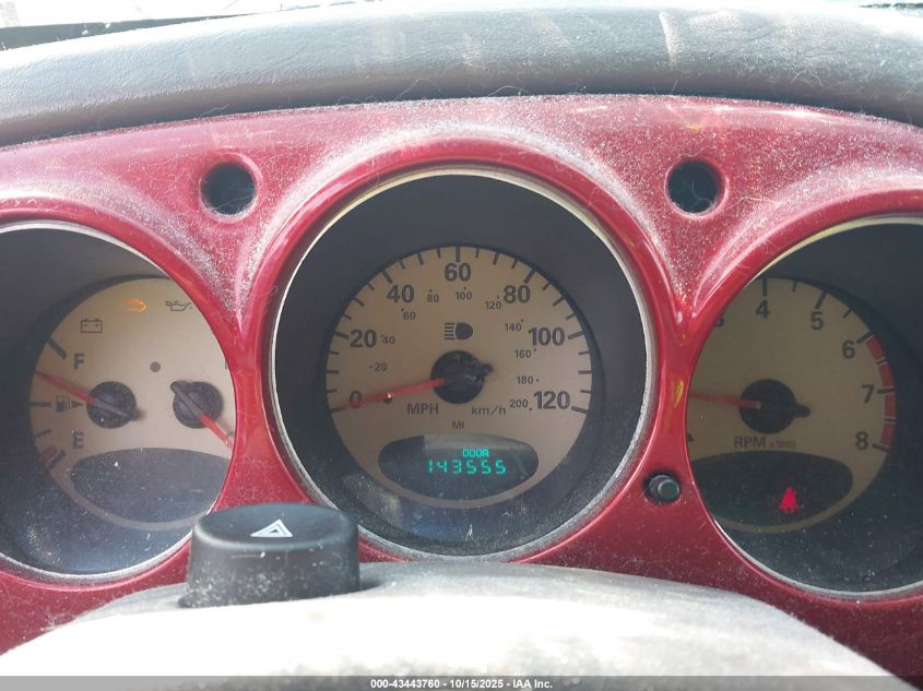 2002 Chrysler Pt Cruiser Limited VIN: 3C8FY68B22T389823 Lot: 43443760