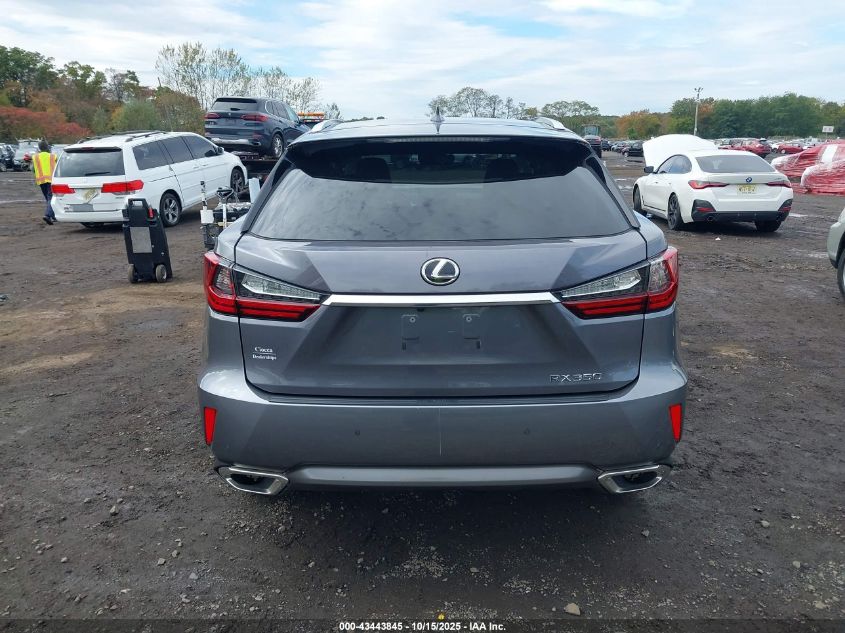 2017 Lexus Rx 350 VIN: 2T2BZMCAXHC123313 Lot: 43443845