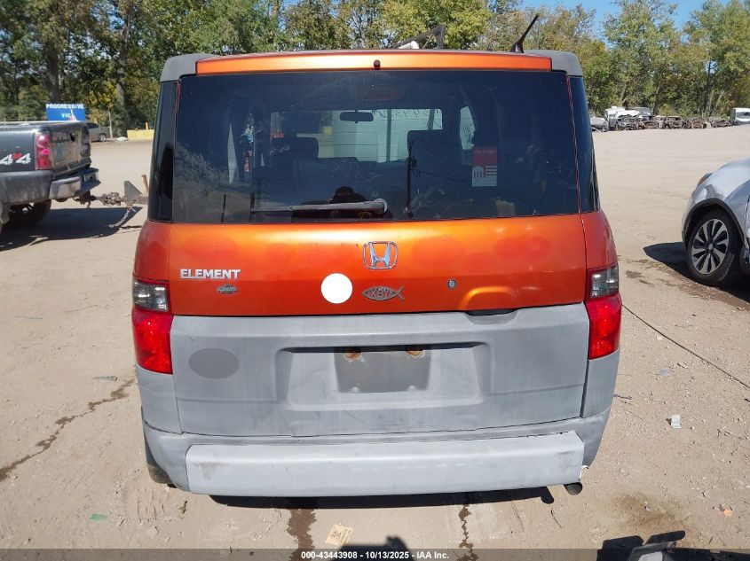 2004 Honda Element Lx VIN: 5J6YH283X4L031261 Lot: 43443908