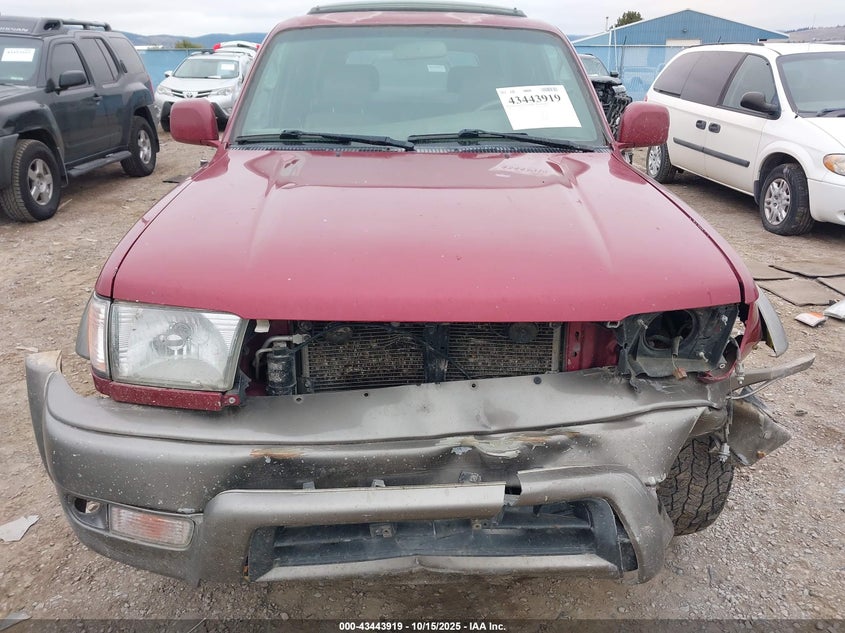 2000 Toyota 4Runner Limited V6 VIN: JT3HN87R1Y0276209 Lot: 43443919