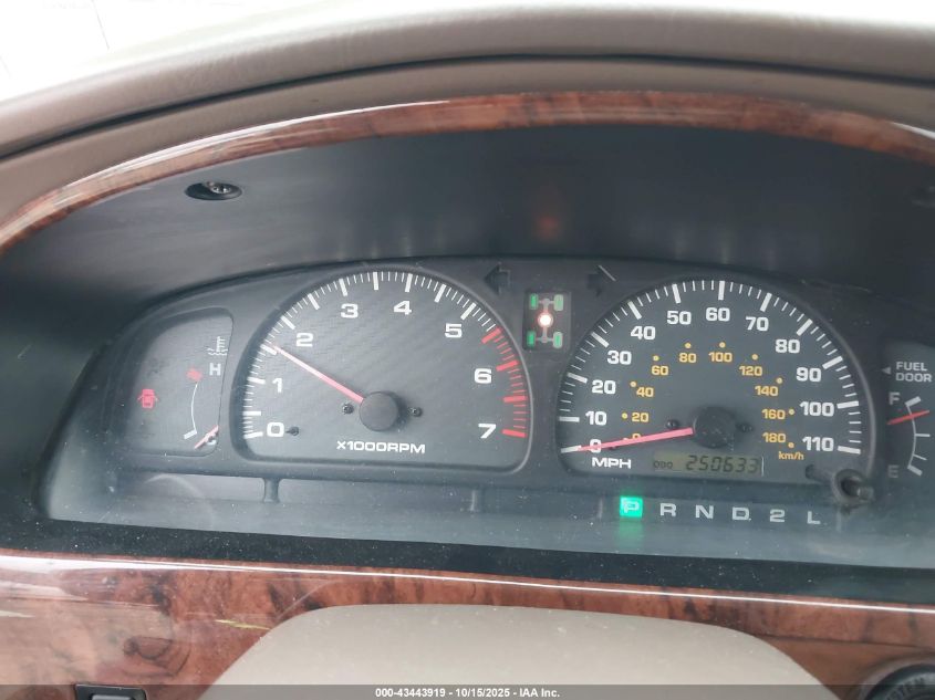 2000 Toyota 4Runner Limited V6 VIN: JT3HN87R1Y0276209 Lot: 43443919