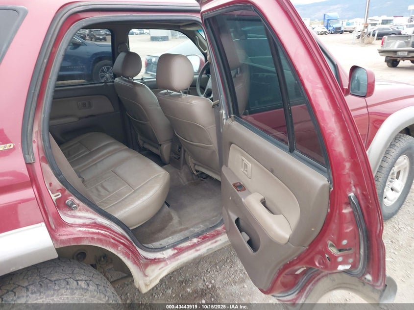 2000 Toyota 4Runner Limited V6 VIN: JT3HN87R1Y0276209 Lot: 43443919