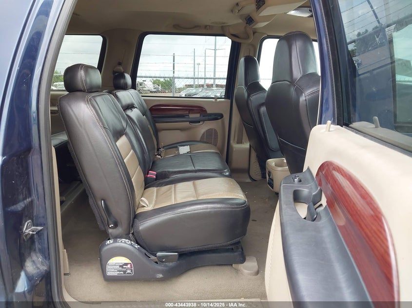 2005 Ford Excursion Eddie Bauer VIN: 1FMNU44L05ED40504 Lot: 43443938