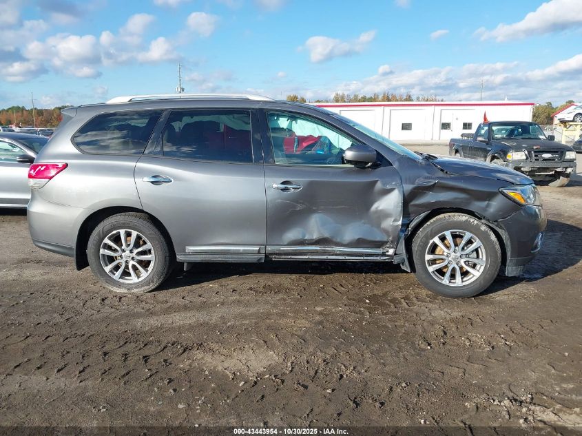 2016 Nissan Pathfinder Sl VIN: 5N1AR2MM9GC622846 Lot: 43443954