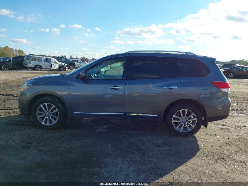 2016 Nissan Pathfinder Sl VIN: 5N1AR2MM9GC622846 Lot: 43443954