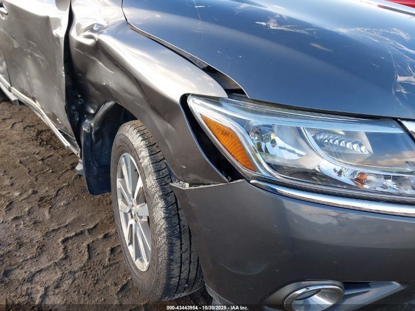 2016 Nissan Pathfinder Sl VIN: 5N1AR2MM9GC622846 Lot: 43443954