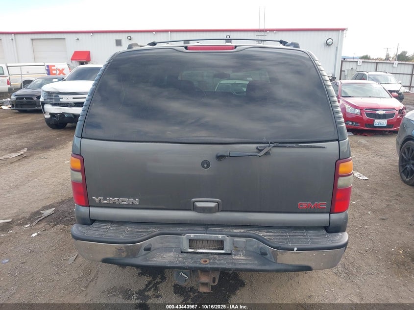 2001 GMC Yukon Sle VIN: 1GKEK13T51R185353 Lot: 43443967