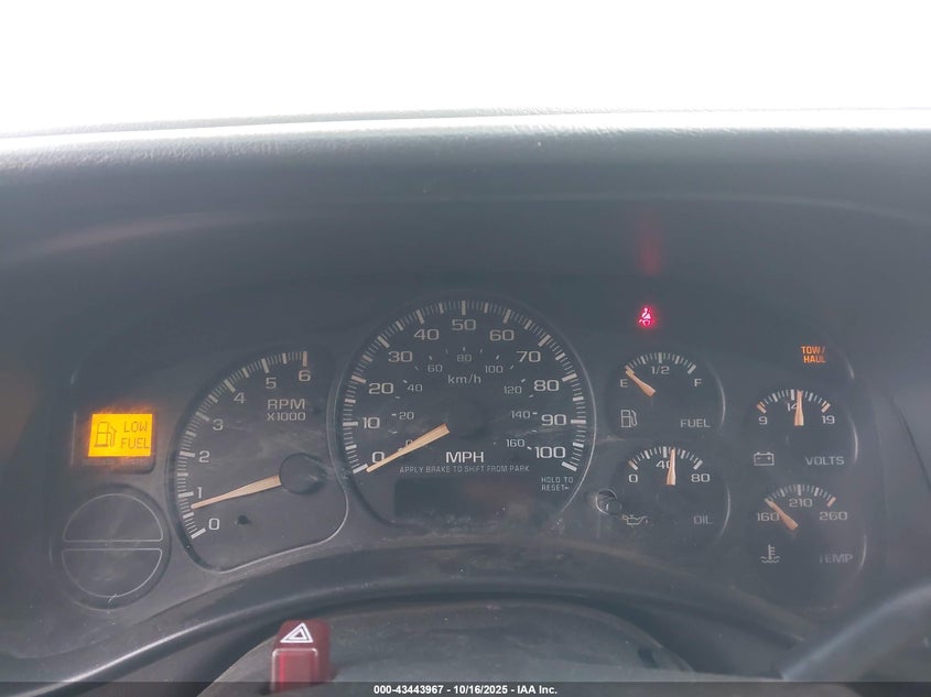 2001 GMC Yukon Sle VIN: 1GKEK13T51R185353 Lot: 43443967