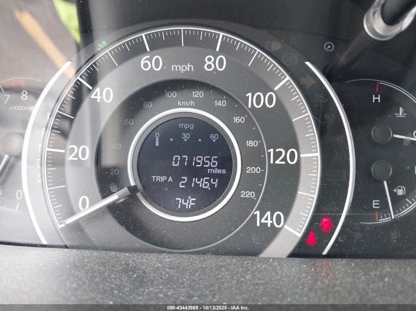 2014 Honda Cr-V Ex-L VIN: 2HKRM3H71EH532477 Lot: 43443985