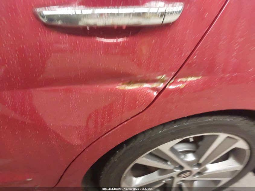 2017 Hyundai Elantra Limited VIN: KMHD84LF8HU283703 Lot: 43444029