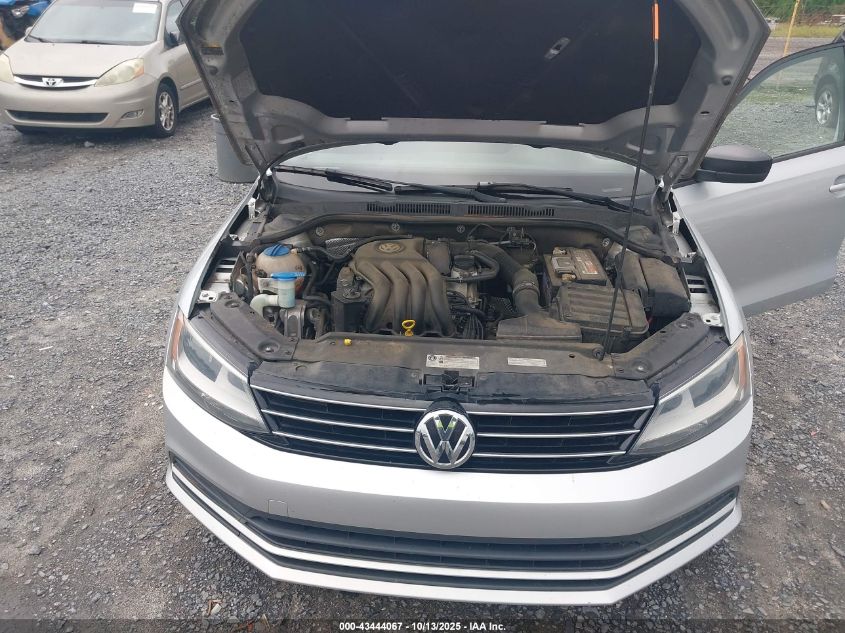 2015 Volkswagen Jetta 2.0L S VIN: 3VW2K7AJ0FM201970 Lot: 43444067