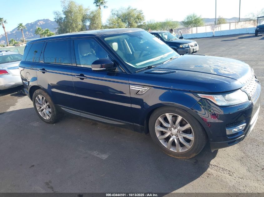 2014 Land Rover Range Rover Sport 3.0L V6 Supercharged Hse VIN: SALWR2WF6EA341629 Lot: 43444101