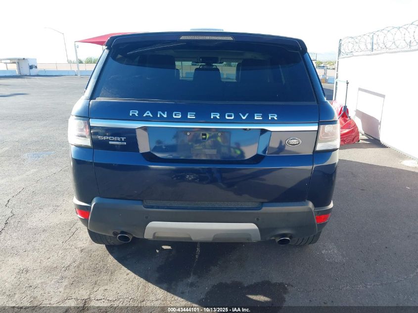 2014 Land Rover Range Rover Sport 3.0L V6 Supercharged Hse VIN: SALWR2WF6EA341629 Lot: 43444101