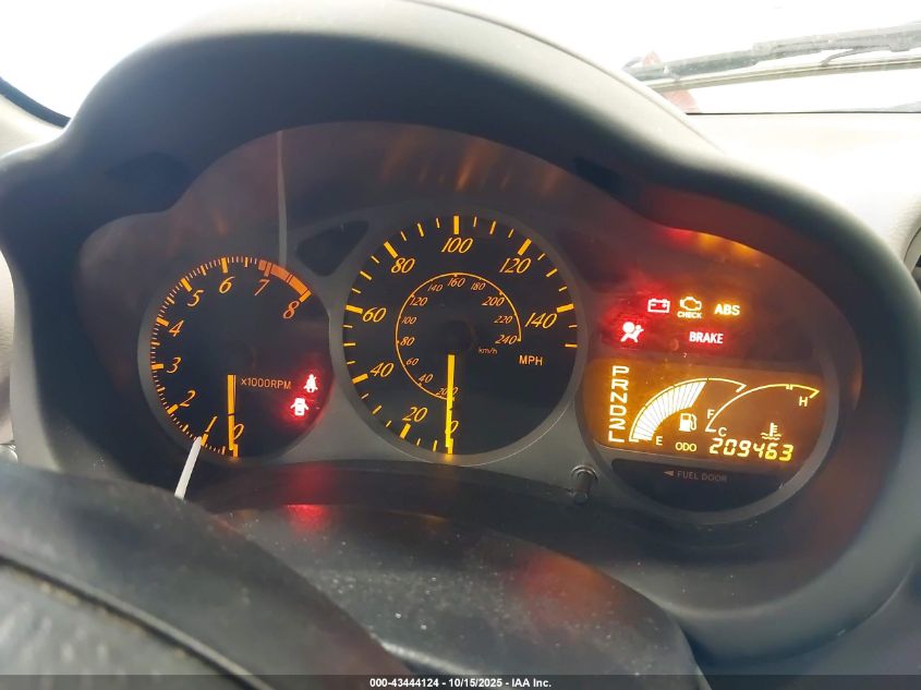 2001 Toyota Celica Gt VIN: JTDDR32T710076168 Lot: 43444124