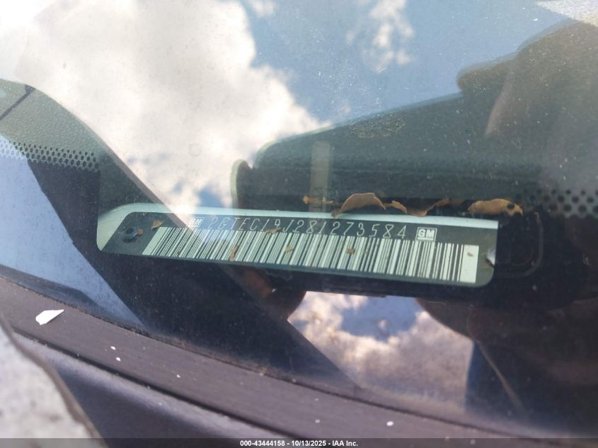 2008 GMC Sierra 1500 Sle1 VIN: 2GTEC19J281273584 Lot: 43444158