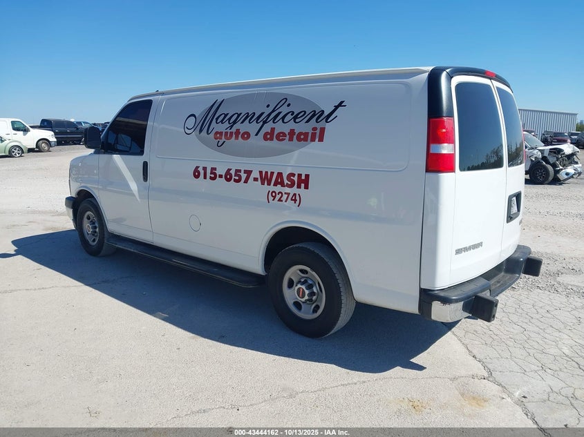 Vin: 1gtw7afg3k1362286, lot: 43939014, gmc savana 2500 work van 20193