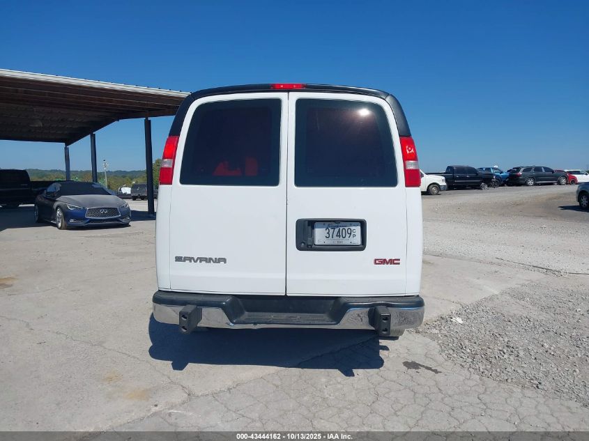 2019 GMC Savana 2500 Work Van VIN: 1GTW7AFG3K1362286 Lot: 43444162