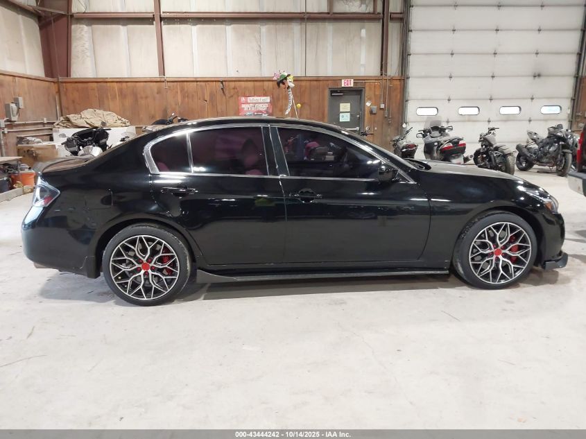 2013 Infiniti G37X VIN: JN1CV6AR0DM760655 Lot: 43444242