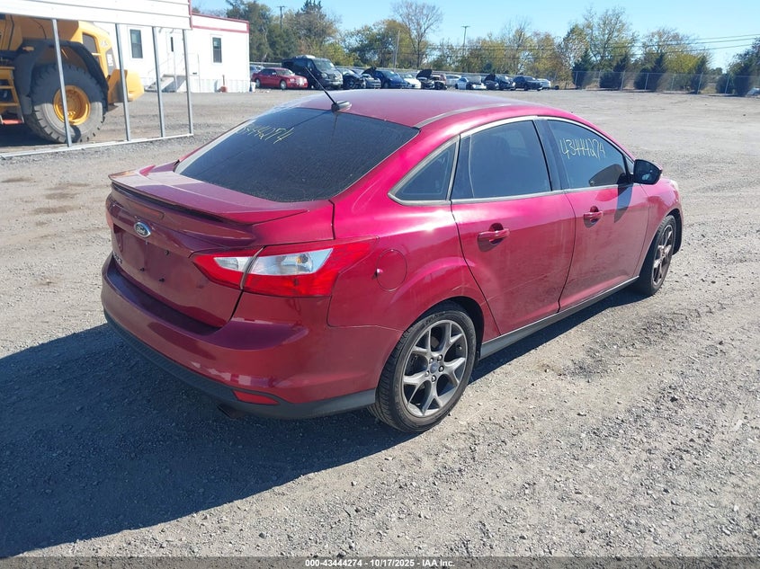 Vin: 1fadp3f24el214797, lot: 43939125, ford focus se 20144