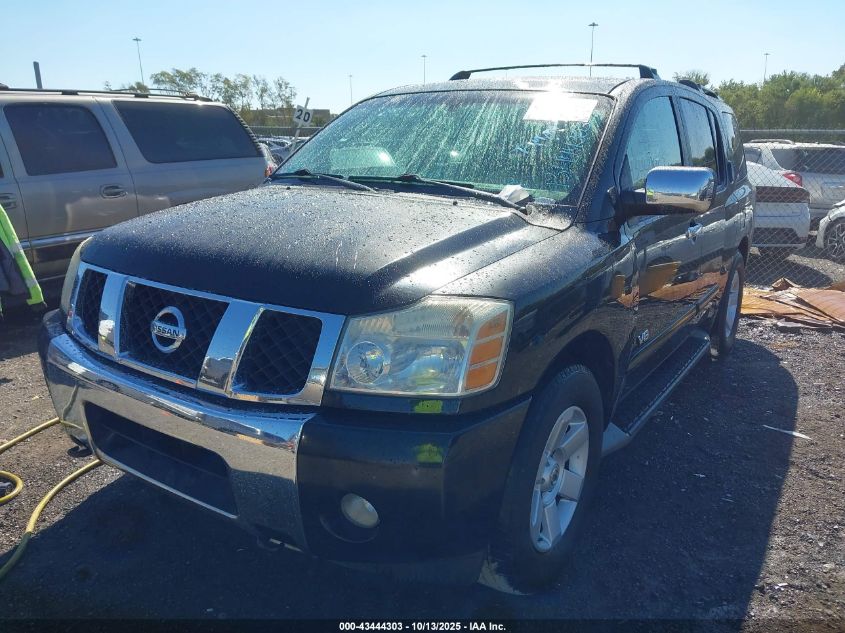 2005 Nissan Armada Le VIN: 5N1AA08B55N722304 Lot: 43444303