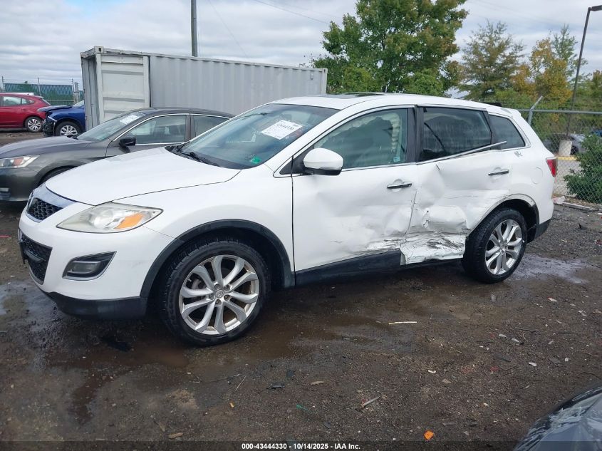 2012 Mazda Cx-9 Grand Touring VIN: JM3TB2DA9C0350356 Lot: 43444330