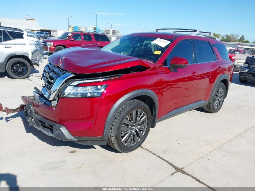 2022 NISSAN PATHFINDER SL 2WD 5N1DR3CB4NC203559