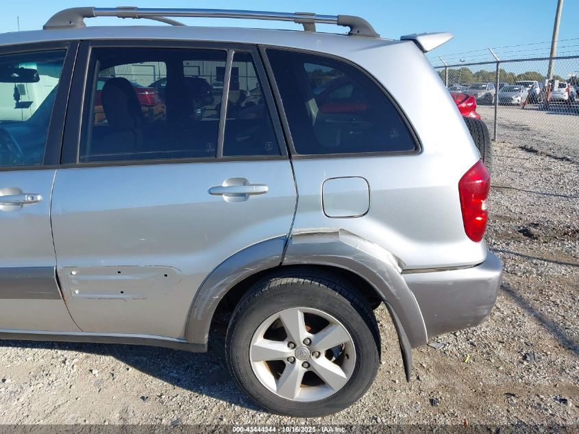2005 Toyota Rav4 VIN: JTEGD20V150064481 Lot: 43444344