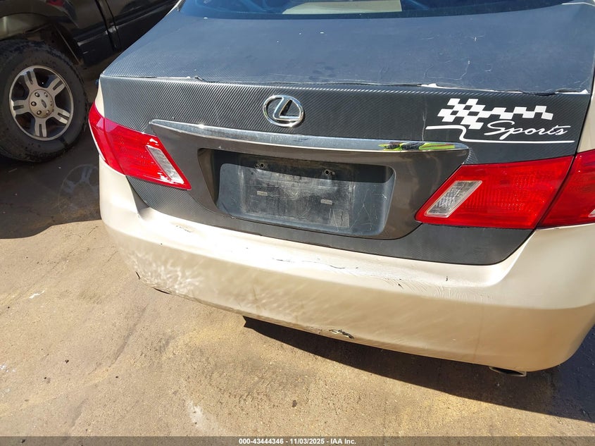 2007 Lexus Es 350 VIN: JTHBJ46G672071346 Lot: 43444346