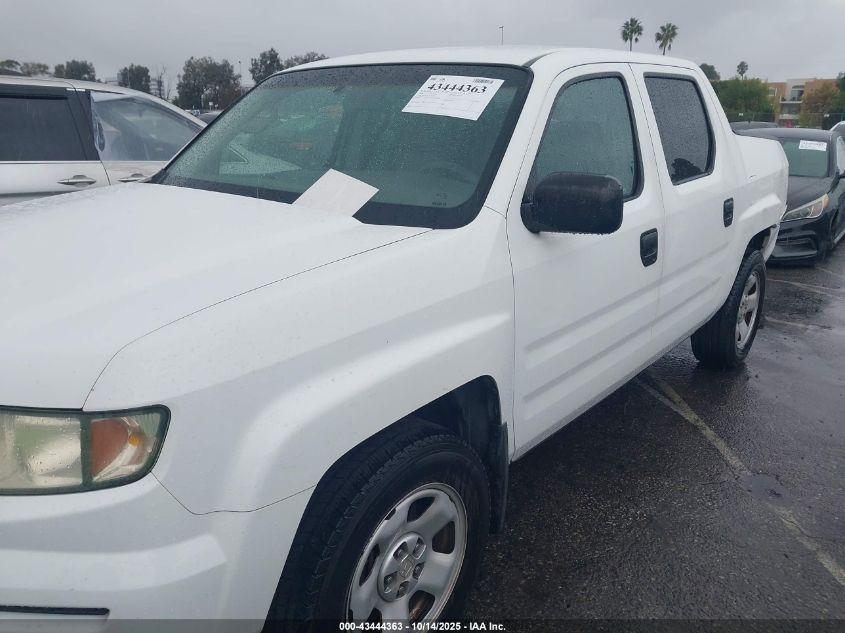 2006 Honda Ridgeline Rt VIN: 2HJYK16206H562265 Lot: 43444363