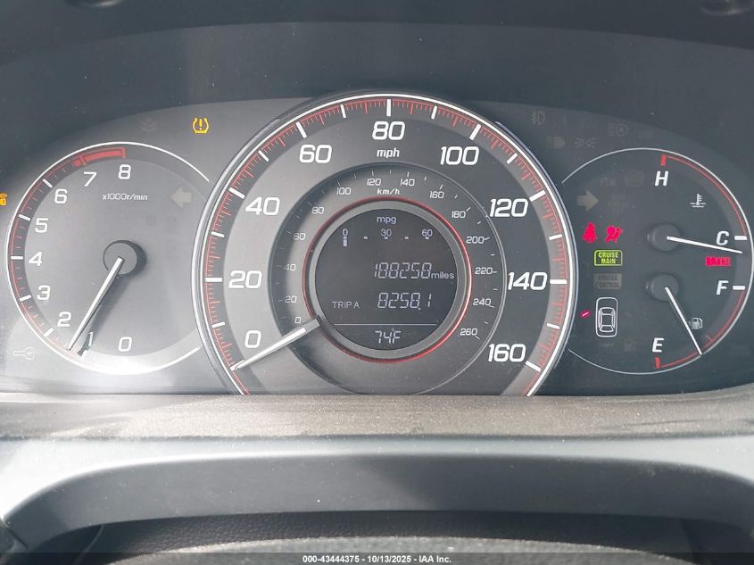 2013 Honda Accord Ex VIN: 1HGCT1A7XDA006203 Lot: 43444375