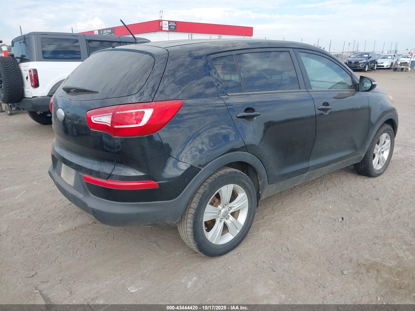 2013 KIA SPORTAGE LX KNDPB3A29D7431394